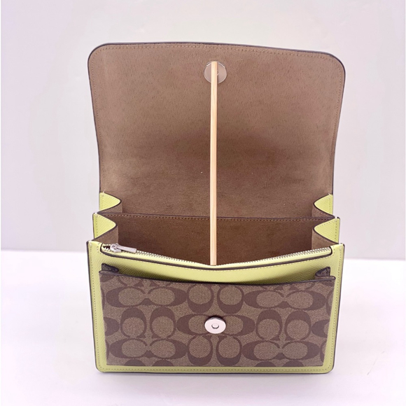 Coach Klare Crossbody In Signature Canvas - Picture 9 of 16